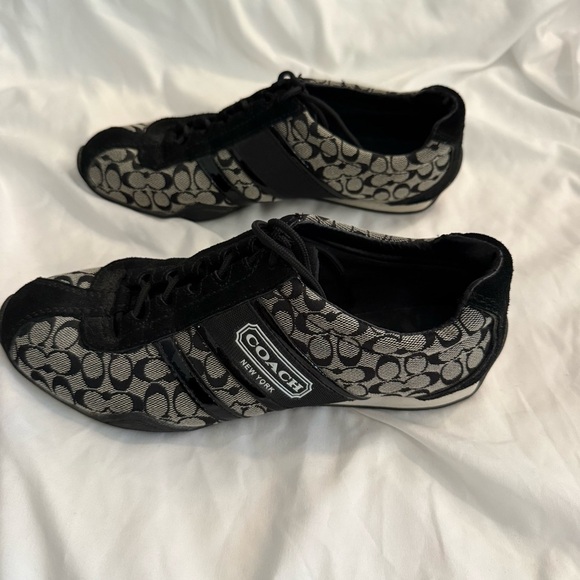 EUC Coach Remonna Signature Canvas Sneakers - Picture 3 of 8